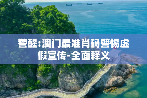 警醒:澳门最准肖码警惕虚假宣传-全面释义