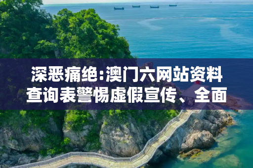 深恶痛绝:澳门六网站资料查询表警惕虚假宣传、全面解答与解释