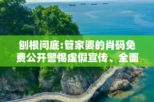 刨根问底:管家婆的肖码免费公开警惕虚假宣传、全面解答