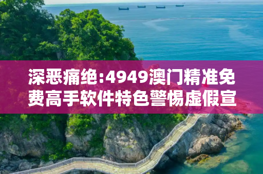 深恶痛绝:4949澳门精准免费高手软件特色警惕虚假宣传、全面解答
