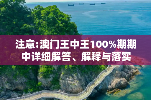 注意:澳门王中王100%期期中详细解答、解释与落实