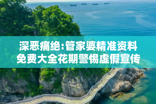 深恶痛绝:管家婆精准资料免费大全花期警惕虚假宣传、全面解答与解释